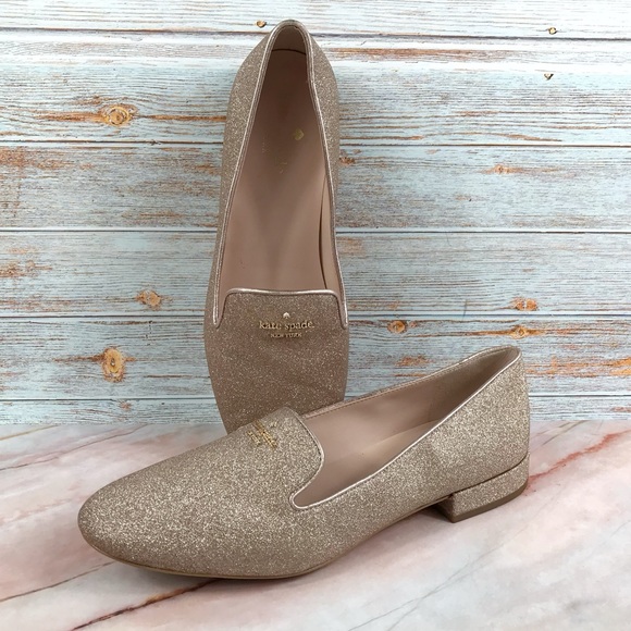 Kate Spade Claudia Loafer in Rose Gold